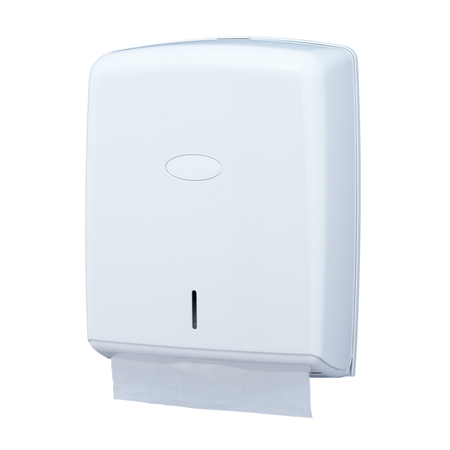 Handdoek dispenser - ABS kunststof - Wit - Z en V vouw - blanco