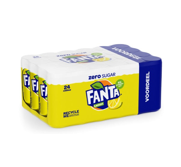 Fanta lemon no sugar 24x330ml