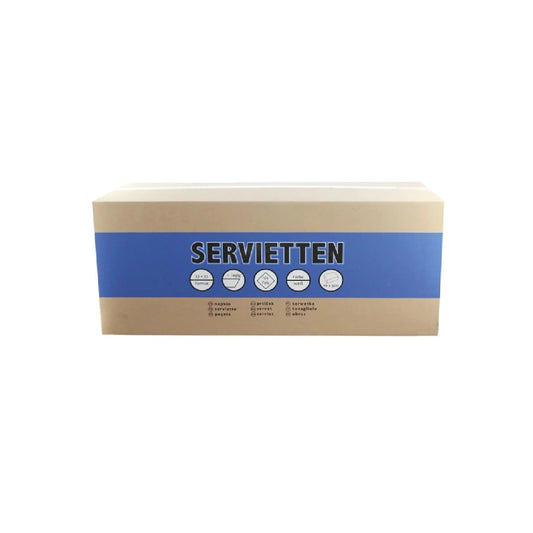 Servetten Wit - 100% Cellulose (33 x 33) - 10x500 - 5000servetten