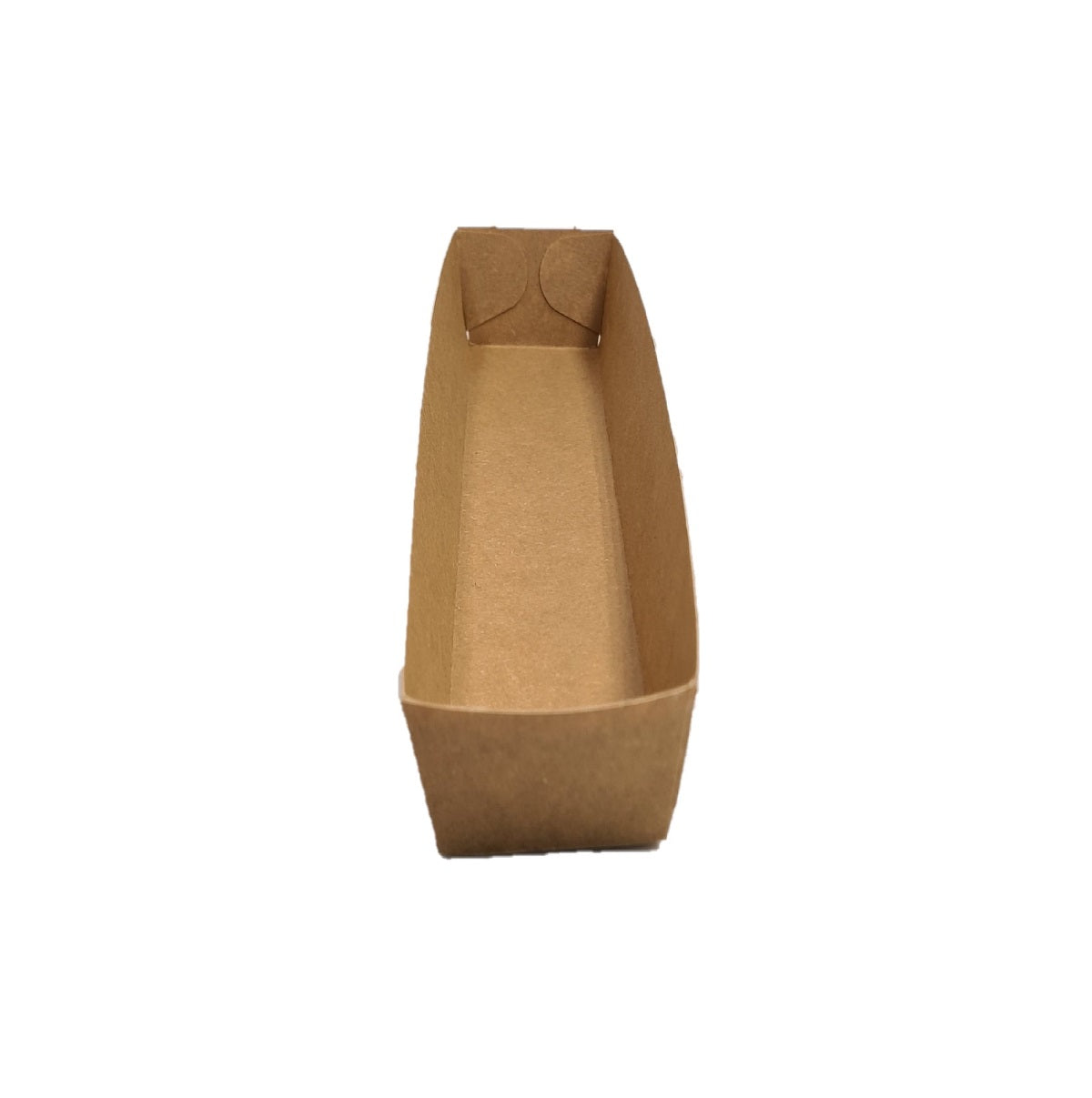 Snack box A16N - Frikandel - 50 pcs. - brown - kraft - 18x3.5x3.5cm
