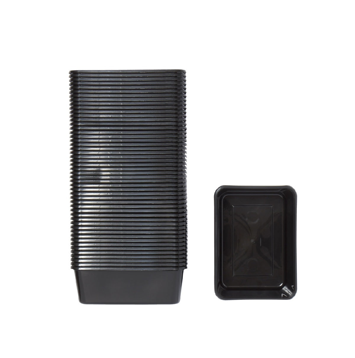 Magnetronbak - 1000ml - 1000stuks - zwart