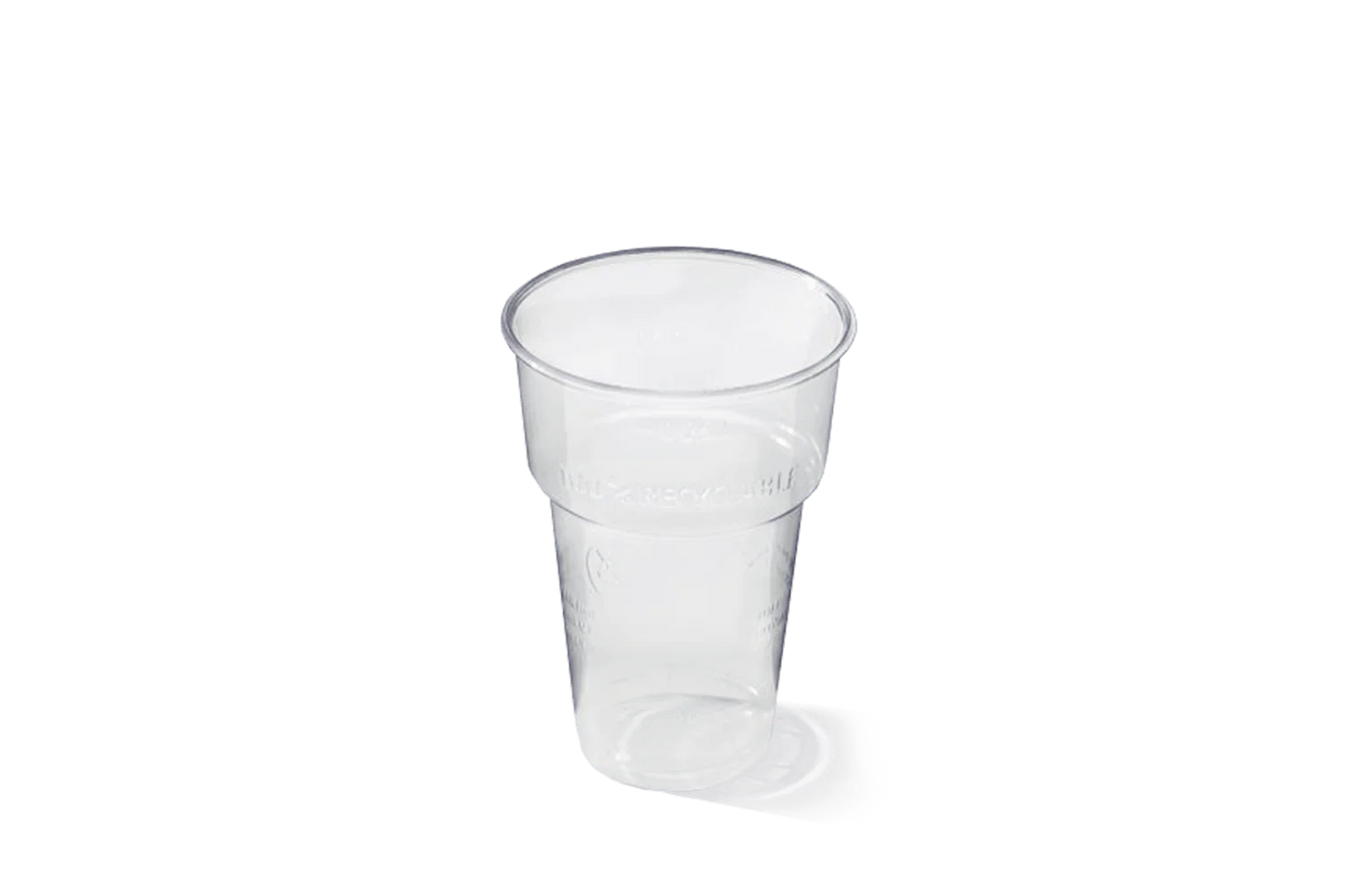 Drinkbeker - rPet - 100 stuks -  0,4l 550cc - Bierbeker
