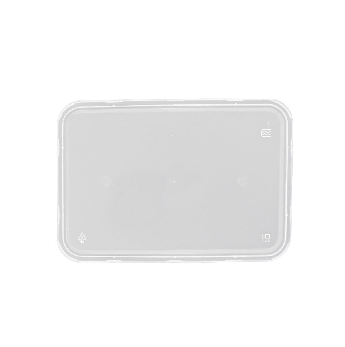 Magnetronbak deksel - 1000 stuks - Transparant